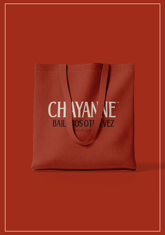 TOTEBAG ROJA CHAYANNE - BAILEMOS OTRA VEZ