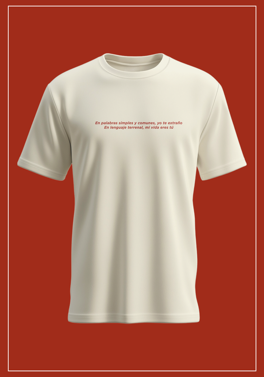 T-SHIRT EDICIÓN "YO TE AMO"