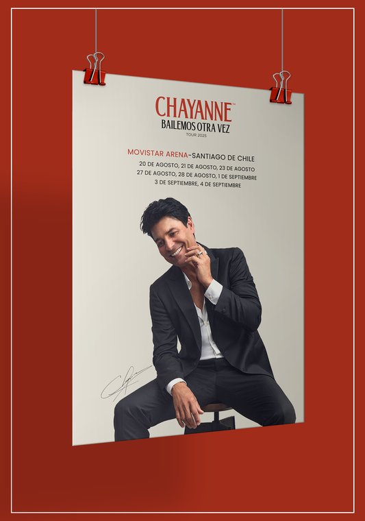 POSTER "CHILE" AUTOGRAFIADO